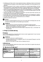 Предварительный просмотр 8 страницы Beurer MG 510 To Go Instruction Use