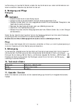 Preview for 6 page of Beurer MG 70 Instruction Use