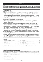 Preview for 7 page of Beurer MG 70 Instruction Use