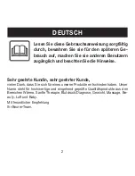 Preview for 2 page of Beurer MG 850 Instructions For Use Manual