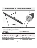 Preview for 10 page of Beurer MG 850 Instructions For Use Manual