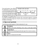 Preview for 24 page of Beurer MG 850 Instructions For Use Manual