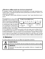 Preview for 59 page of Beurer MG 850 Instructions For Use Manual