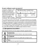 Preview for 76 page of Beurer MG 850 Instructions For Use Manual