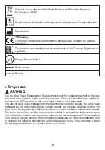 Preview for 18 page of Beurer MG180 Instructions For Use Manual