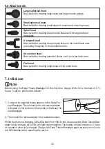 Preview for 22 page of Beurer MG180 Instructions For Use Manual