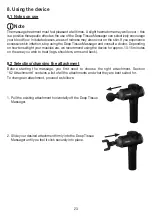 Preview for 23 page of Beurer MG180 Instructions For Use Manual