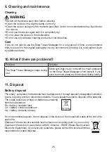 Preview for 25 page of Beurer MG180 Instructions For Use Manual