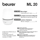 Beurer ML 20 Instructions For Use Manual preview