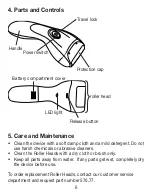 Предварительный просмотр 6 страницы Beurer MP 26 Instructions For Use Manual