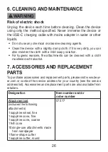 Предварительный просмотр 26 страницы Beurer MP 52 Instructions For Use Manual