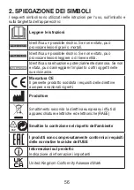 Предварительный просмотр 56 страницы Beurer MP 52 Instructions For Use Manual