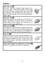 Предварительный просмотр 71 страницы Beurer MP 52 Instructions For Use Manual