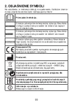 Предварительный просмотр 93 страницы Beurer MP 52 Instructions For Use Manual