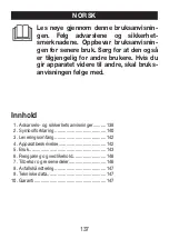 Предварительный просмотр 137 страницы Beurer MP 52 Instructions For Use Manual