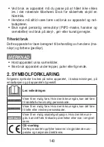 Предварительный просмотр 140 страницы Beurer MP 52 Instructions For Use Manual