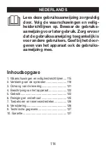 Preview for 114 page of Beurer MP 62 Instructions For Use Manual