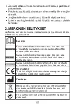 Preview for 171 page of Beurer MP 62 Instructions For Use Manual