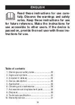 Preview for 19 page of Beurer MP 64 Instructions For Use Manual