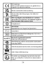 Preview for 139 page of Beurer MP 64 Instructions For Use Manual