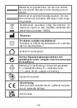 Preview for 152 page of Beurer MP 64 Instructions For Use Manual