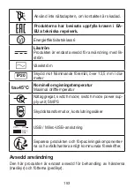 Preview for 153 page of Beurer MP 64 Instructions For Use Manual