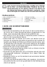 Preview for 4 page of Beurer MP 84 Instructions For Use Manual