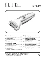 Preview for 1 page of Beurer MPE 50 Instructions For Use Manual