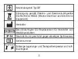 Предварительный просмотр 5 страницы Beurer OT 30 Instructions For Use Manual