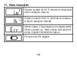 Предварительный просмотр 184 страницы Beurer OT 30 Instructions For Use Manual