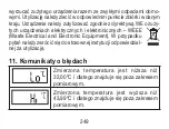 Предварительный просмотр 249 страницы Beurer OT 30 Instructions For Use Manual