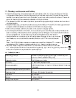 Предварительный просмотр 30 страницы Beurer PM 110 Operating Instructions Manual