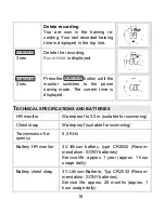 Preview for 18 page of Beurer PM 58 Operating Instructions Manual