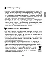 Preview for 23 page of Beurer PM 58 Operating Instructions Manual