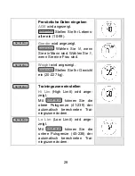 Preview for 30 page of Beurer PM 58 Operating Instructions Manual