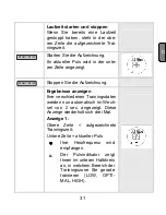 Preview for 33 page of Beurer PM 58 Operating Instructions Manual