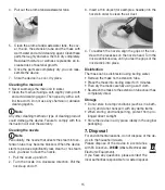 Предварительный просмотр 15 страницы Beurer SI 40 Instructions For Use Manual