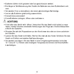 Preview for 8 page of Beurer SL 15 DreamSound Instructions For Use Manual