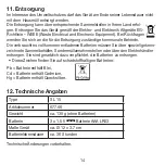 Preview for 14 page of Beurer SL 15 DreamSound Instructions For Use Manual