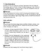 Preview for 11 page of Beurer SL 40 Instructions For Use Manual