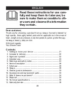 Preview for 20 page of Beurer SL 40 Instructions For Use Manual