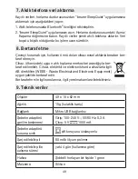 Preview for 49 page of Beurer SL 70 Instructions For Use Manual