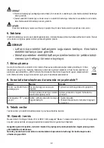 Preview for 61 page of Beurer UB 100 Instructions For Use Manual