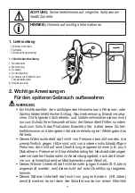 Preview for 3 page of Beurer UB 64 Instructions For Use Manual