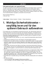 Preview for 4 page of Beurer UB 65 Instructions For Use Manual