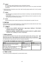 Preview for 49 page of Beurer UB60 Instructions For Use Manual