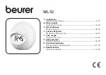 Beurer WL 32 Instructions For Use Manual preview