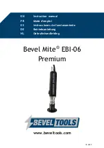 Bevel Tools Mite EBI-06 Premium Instruction Manual preview