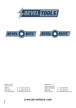 Preview for 40 page of Beveltools Bevel Mite ABIS-06 Premium Instruction Manual