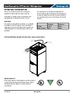 Предварительный просмотр 5 страницы Beverage-Air Cross Temp CT Series Installation And Operating Instructions Manual